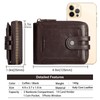 HUMERPAUL Leather Bifold Wallets for Men with RFID Blocking Large
