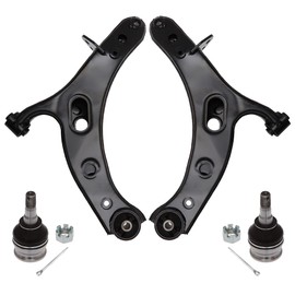 AUQDD 12Pcs Front End Suspension Kit Fit For 2010-2014 Su-baru Outback, 2 Lower Control Arm 2 Ball Joint 2 Sway Bar Link 4 Outer & Inner Tie Rod End (# 522-831 522-832 543-650 K750084 ES3712 K9513)