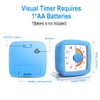 MEPHILIMIA Visual Timer for Kids & Adults, 60 Minute Rainbow