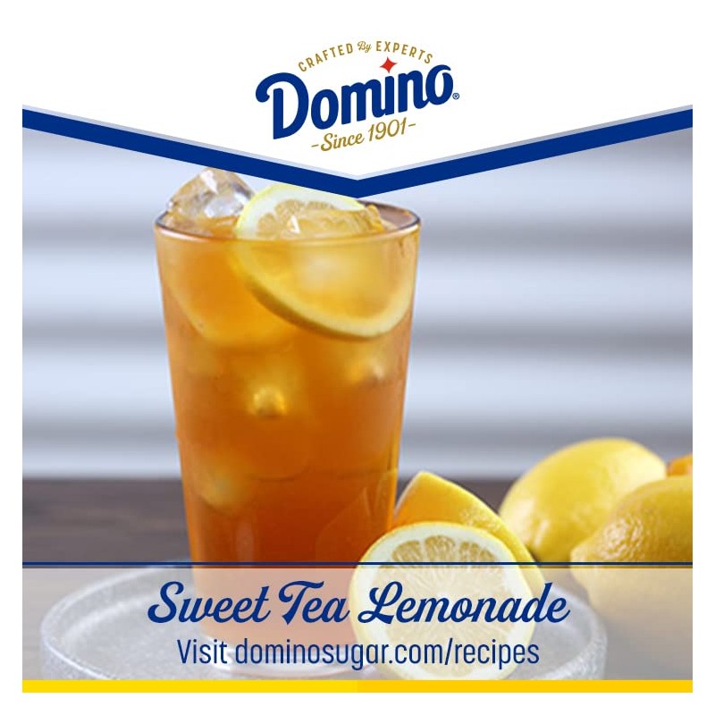 Domino® Granulated Sugar, 20 oz Canister, Sugar Container (Pack of
