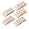 P Prettyia 100 Pieces Wooden Thread Floss Bobbins Ribbon Twine