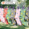 Portable Clothesline with 12 Clips - Extends 12ft, Heavy Duty