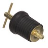 Attwood 11587-4 T-Handle Drain Plug, for 1-Inch-Diameter Drains, Locks in