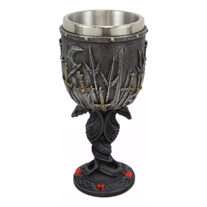 Valyrian Steel Swords And Armory With Entwined Double Dragons Wine