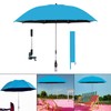 Generic 42" Beach Chair Umbrella with Clamp Patio Chair Parasol