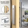 QINAIXQM 24 cm Sliding Door Handle, Double-Sided Barn Door Handle,