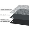Stair Treads Ultra-Thin with Non Slip Rubber Backing 9”x26”, Gray