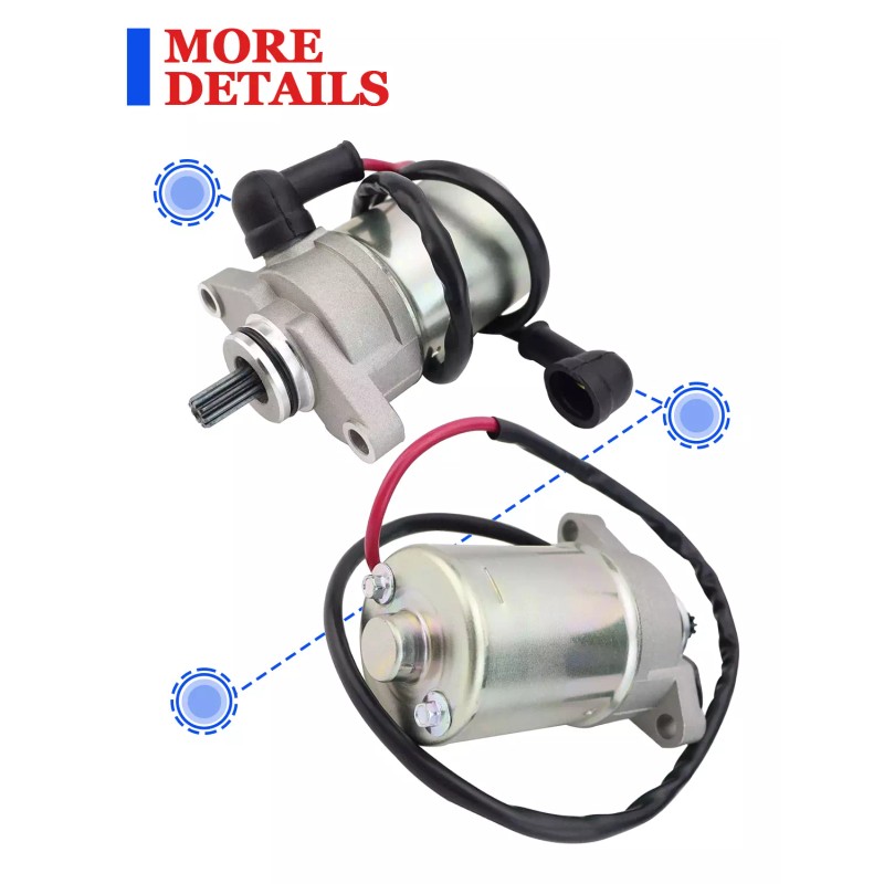 Motorsupermarkets Starter Motor for E-TON Eton RXL-90R Viper 90R SS