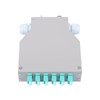 Duogalia LC-OM3 6 Duplex 12 Port DIN Rail Fiber Optic