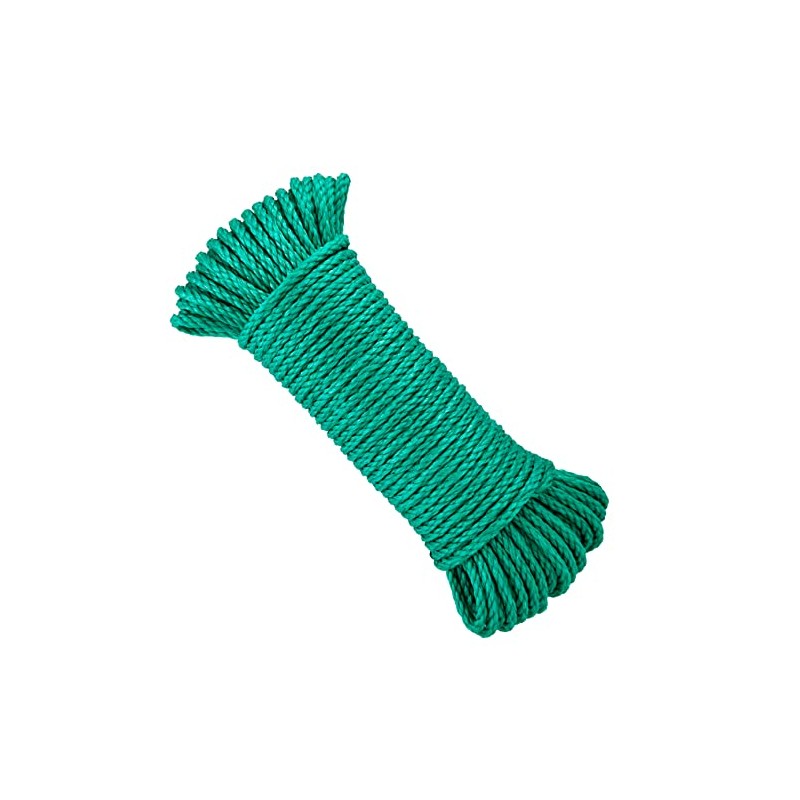 5mm*25m Plastic Rope. Polyethylene Rope for Outdoor Clothesline, Gardening, Agriculture.