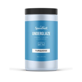 Speedball Underglaze, Turquise, 16 Ounce Jar