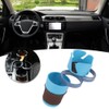 Multifunction Car Beverage Bottle Cup Holder Organizer Interior AccessoriesBlue