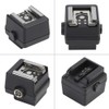 Camera Hot Shoe Adapter,Mini Plastic Hot Shoe Converter for Sony