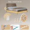 echosari Battery Operated Motion Sensor Cabinet Strip Lights, 9.8Ft 90