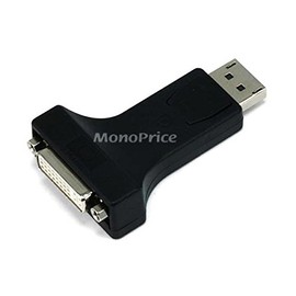 Monoprice DisplayPort Male to DVI-D Female Adapter, Single Link (104827)