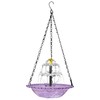 Hanging Solar Bird Bath Fountain for Garden Decor – 3-Tier