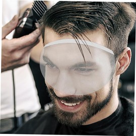 OHPHCALL Facial Shield Mask 50pcs Haircut Eye Guards Nail Art Stickers for Barber Shop