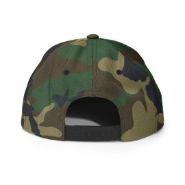 American Yak ATX White Stacked Camo Snapback Hat - Austin FC Verde Mafia
