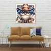 Gnome Diamond Painting Kits for Adults Beginner, ndependence Day 5D