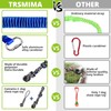 HOKINETY Dog Hanging Bungee Tug Toy: Interactive Tether Tug-of-War for