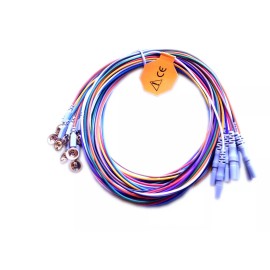 Eeg Electrodos Para Eeg Copa De Oro, 5 Uds