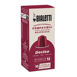 Bialetti - Coffee Nespresso® Compatible Capsules - Deciso - 10 Capsules