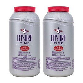 Leisure Time E5-02BX Spa 56 Chlorinating Granules, 5-Pounds, 2-Pack