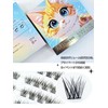 LUMERIS False Eyelash Parts, Natural, Easy Installation, 60 Bundles, Beginners,