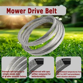 5/8"x143"Lawn Mower Deck Belt for 754-04138A Cub Cadet/MTD 754-04138 954-04138 954-04138A, Cub Cadet RZT L50 S50 Troy-Bilt Mustang XP50