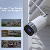 mibao CCTV Security Camera Outdoor, 1080P WiFi Security Camera, IP66