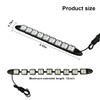 HIPOPY 2Pcs 9 LED Daytime Running Strip Lights DRL Kit,