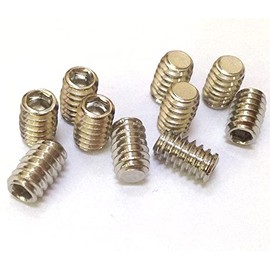 10x Steel Fix Screw Adapter Connect For FCS Board Fin Surfboard-ing Tail Rudder Fasten Fixed Surf-Ing Riding Sports Parts Accessories