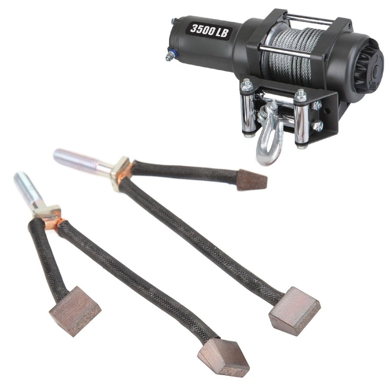 ATV Motor Carbon Brush Kit Strong Power Output Increase Speed