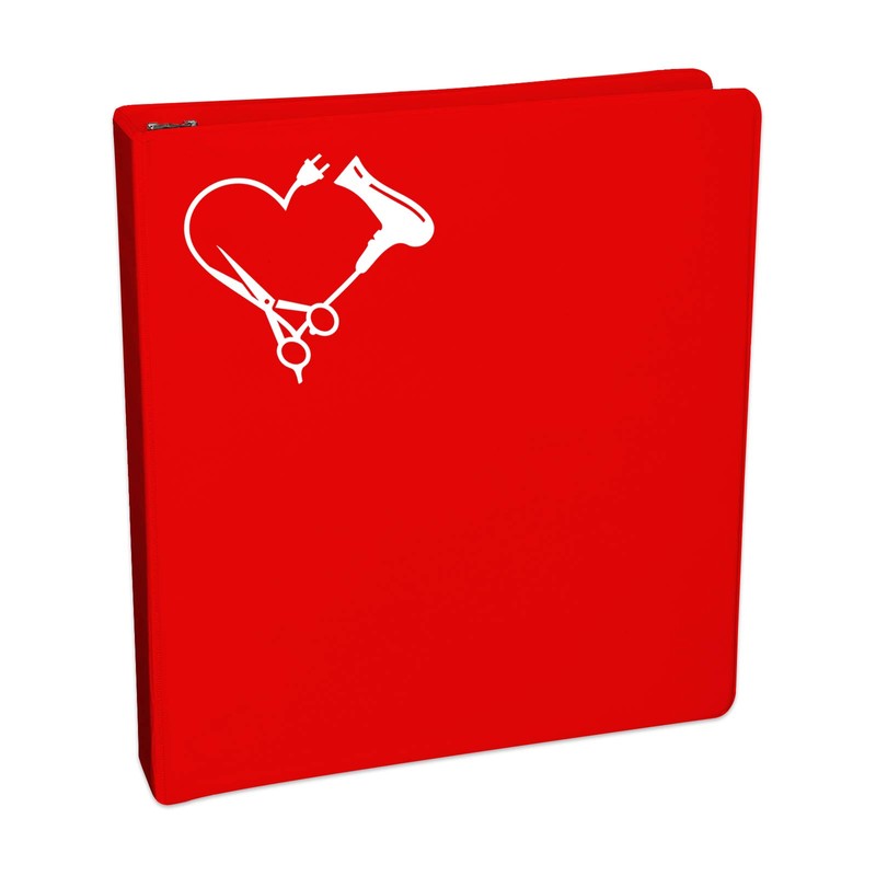 Bargain Max Decals Love Hair Stylist Sticker Decal Notebook Car