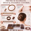 327pcs Hair Pins and Bobby Pins Set, Brown Hair Pins