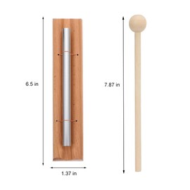 Energy Chime, Percussion Wind Chime, Chime, Percussion Trio Baton, Meditation Instruments with Individual Sound, for Prayer, Yoga, Healing, Classroom Kiuiom