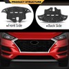CNNELL Engine Splash Shield Front Under Cover Compatible with Hyundai
