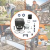 Mtanlo 58mm Cylinder Piston Kit For Husqvarna 395 395XP chainsaw