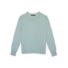 NAADAM Soft Cotton Cashmere Crewneck, Mint, Medium