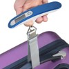 Electric Baggage Hanging Scale OCD-16 50kg/110lb with kg/lb/oz/g LCD DisplayBlue