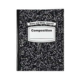 Fun Express Black & White Draw & Write Journal, Grades K-2, Educational And Learning Activities For Kids, 24 Pack