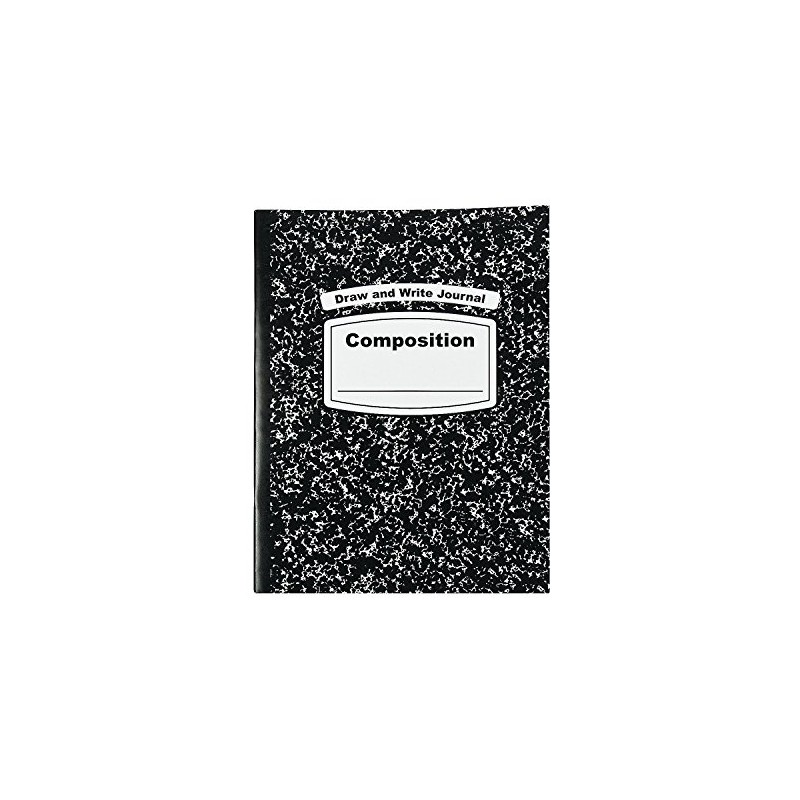 Fun Express Black & White Draw & Write Journal, Grades