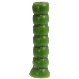 CircuitOffice 7 Knob Candle Green Color, Known as Wishing Candle