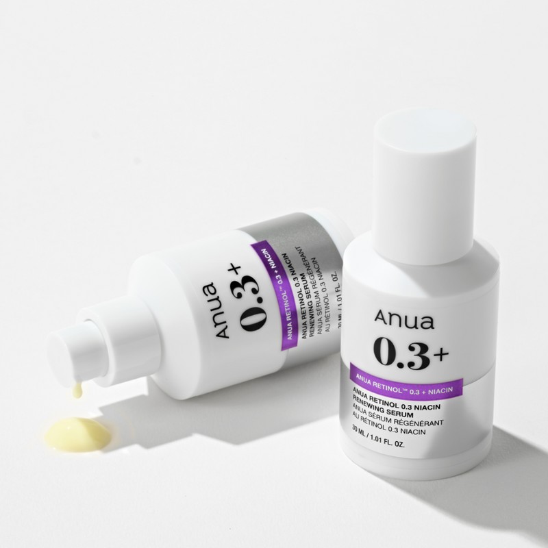 Anua Nano Retinol 0.3 Niacin Renewing Serum Ampoule 30ml