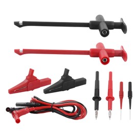 Multimeter Test Lead Kit Multimeter Accessories Multimeter Test Lead Kit Crocodile Clip Banana Plug Probe for Electronic Repairs JT8001-1