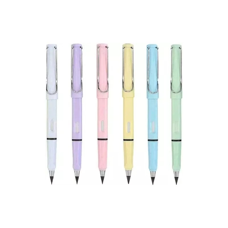 KH Lapiz Infinito Lapicero Magico Eterno Con Borrador Set 6pz