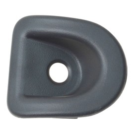 Door Lock Knob Grommet Bezel Black Driver Side LH Compatible with Mustang