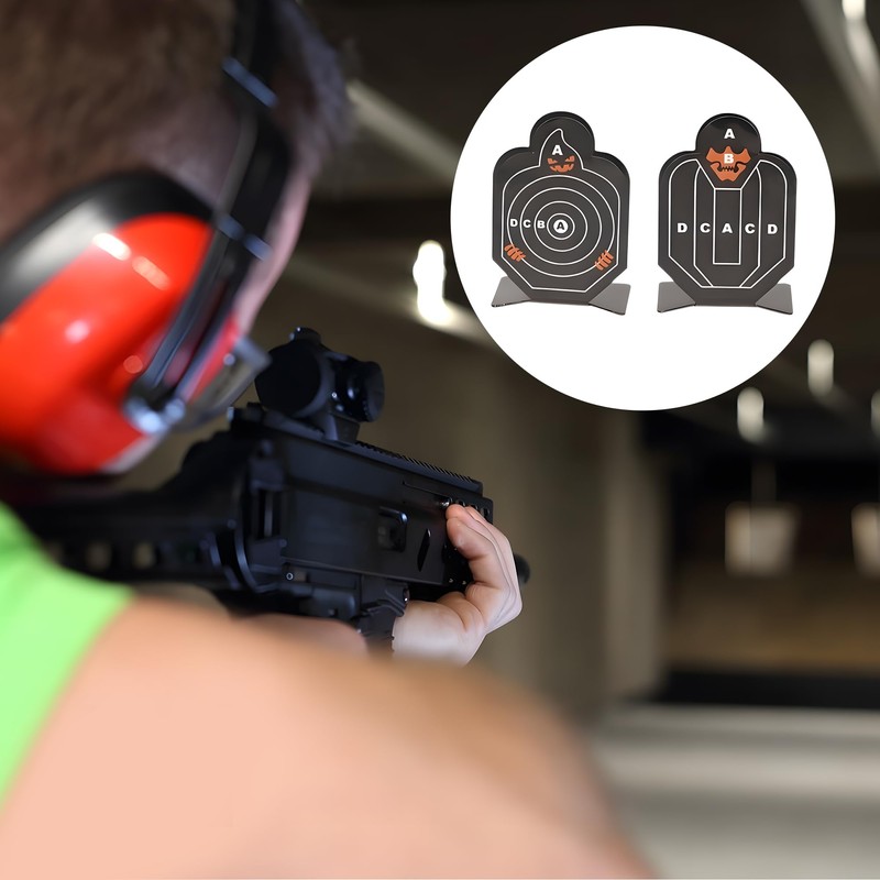 Small Target Self-Standing Archery Pack of 2 Mini Target Archery