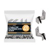 Performore 20 Pack Z Tabletop Fasteners with Black Set of