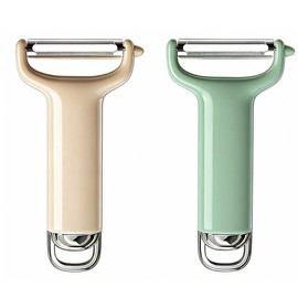 Potato Peeler, 420 Stainless Steel Blade, Non-Slip Handle, 2-Pack
